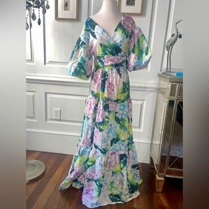 Women’s dress, l’atiste by Amy, S, fits from XS-L, versatile long, pastel color